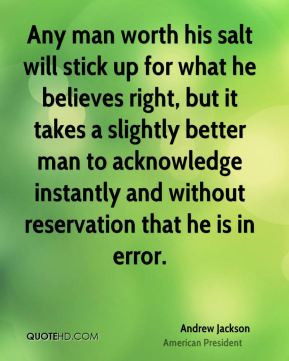 Andrew Jackson Famous Quotes
