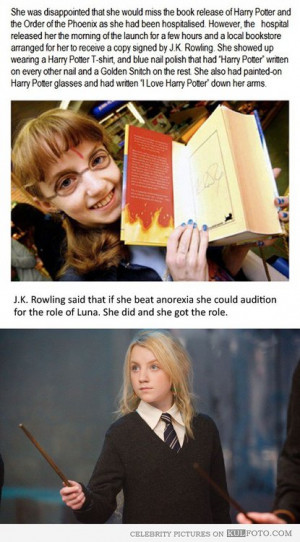 Luna, Harry, Potter, Anorexia, Evanna, Lynch