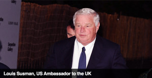 Louis Susman US Ambassador to the UK