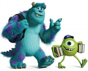 Monster University James P Sullivan James p sulliv Monster