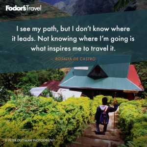 Travel Quote of the Week: On The Path Unknown