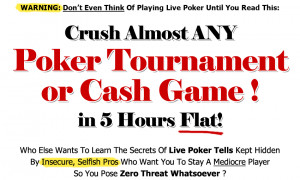 Dear Fellow Poker Player,
