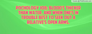 108: blood's thicker than water , Pictures , and when one's in trouble ...