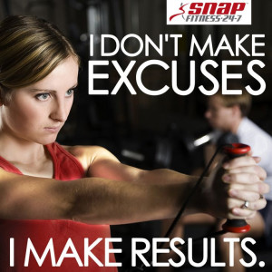 Don't expect results from excuses! #MondayMotivation