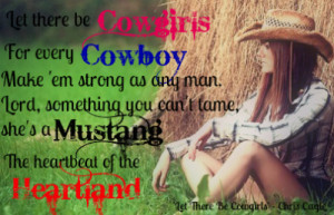 Let There Be Cowgirls' ~ We-Love-Country-Music | via Tumblr