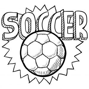 Soccer #Kids #Coloringpage #Printable #Worldcup: Kids Soccer, Soccer ...