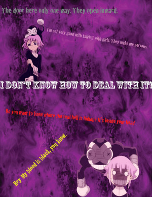 Crona and his/her Quotes Wallpaper by Xlesa
