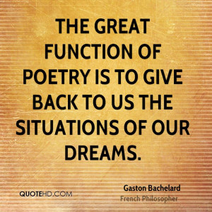 Gaston Bachelard Poetry Quotes