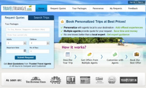... lets travellers find and pick deals from competing travel agents