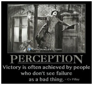 ... is often achieved by people who don't see failure as a bad thing