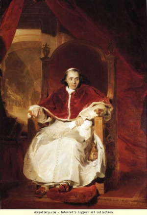 Pope Pius Vi Pope pius vii (1742-1823).