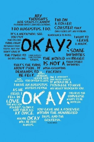 Quotes uit The Fault in Our Stars