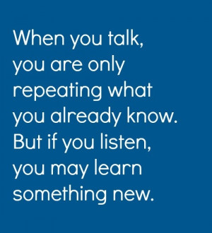 Listen Quotes|Listening Quotes|Quote|Listening To Others|Active ...