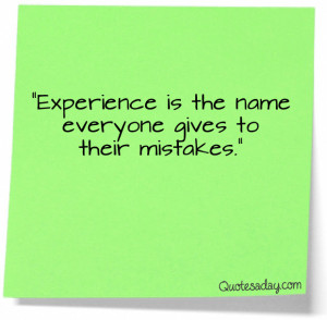 Quotes #1 Funny Experience Quotes #2 Funny Experience Quotes ...