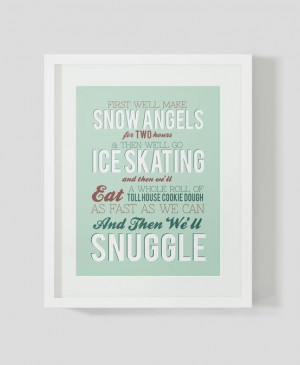 Elf Snuggle Quote - hearty-home.com