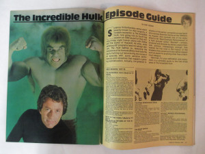 ... #43 FEB 1981 SCANNERS INCREDIBLE HULK EPISODE GUIDE PATRICK McGOOHAN