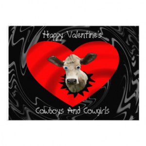 HAPPY VALENTINE'S COWBOYS AND COWGIRLS -INVITATION