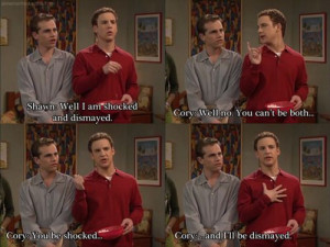 ... the Boy Meets World DVD Set and watch them all.. Marathon? Yes Please