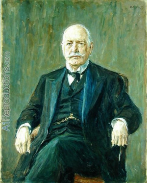 Prince Bernhard von Bulow 1849 1929 1917 by Max Liebermann
