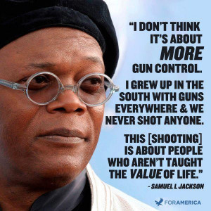 samuel jackson supports the second amendment and gun rights