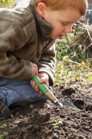 Gardening has a magical quality when you are a child.”