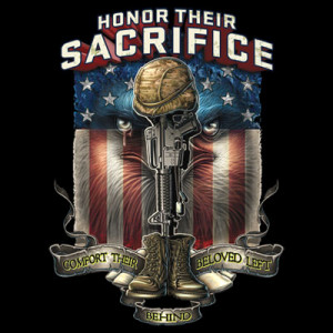 Details about Patriotic Tshirt POW KIA MIA Honor Their Sacrifice War ...