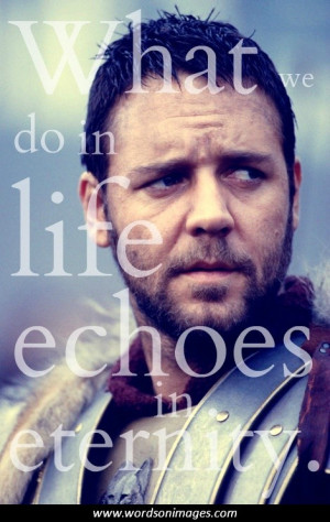 Gladiator quotes