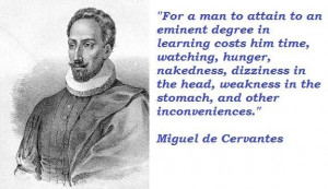 Miguel de cervantes famous quotes 1