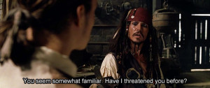 jack sparrow, johnny depp, movie, movie quote, orlando bloom, pirate ...