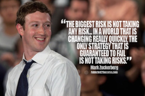 Mark Zuckerberg Entrepreneur Picture Quote For Success