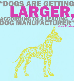 Great Dane & Quote Art Print