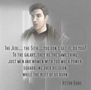 My favorite quote from Star Wars KOTOR II from my favorite character ...