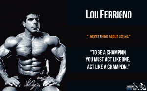 Lou Ferrigno HD poster | Bodybuilding pictures | Awesome wallpapers