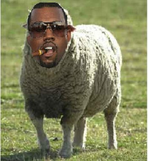 KANYE WEST IS NOTHING MORE THAN A F**KING SHEEP!!!