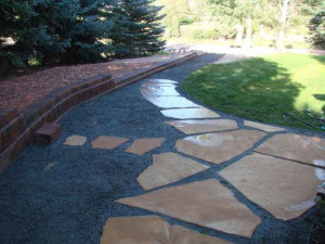 ... driveways, walkways, stone footpaths and pathways we have constructed