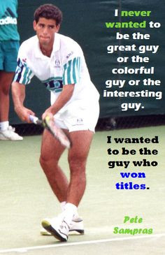 Pete Sampras More