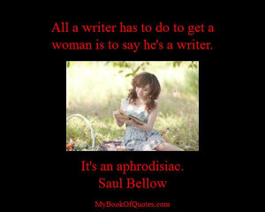 Quote from Saul Bellow