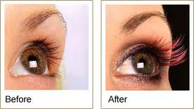 Before After Individual Eyelash Extensions Lashes London