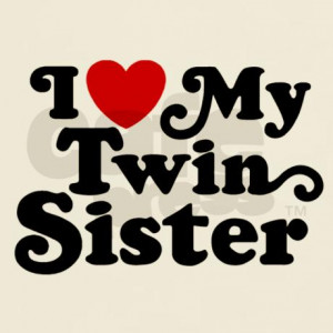 baby gifts baby mens i love my twin sister light t shirt