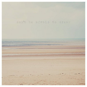 beach ocean dream quote color photo print by oohprettyshiny, $40.00