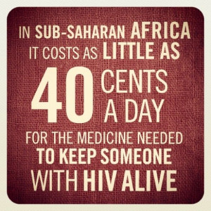 10 #FACTS about HIV/AIDS – #5: In sub-Saharan Africa it costs as ...