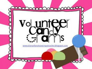 Diary of a Not So Wimpy Teacher: Volunteer Appreciation Candy Grams!