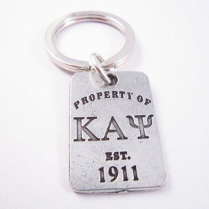 Kappa Alpha Psi Property Dog Tags