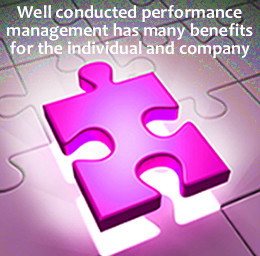 Performance management benefits the individual and organisation'