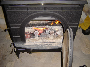 Today I hardened the steel. I found my Dutch West wood stove to work ...