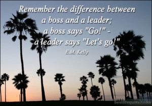Boss Quotes About...