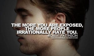 Robert Pattinson Quote Tumblr picture