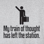 MY TRAIN OF THOUGHT SHIRT