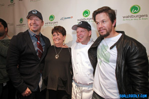 Mark Wahlberg and Donnie Wahlberg Brothers