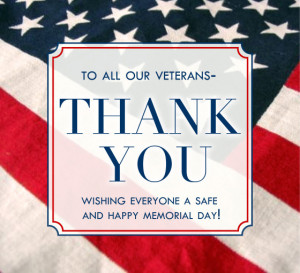 To Our Veterans Thank You